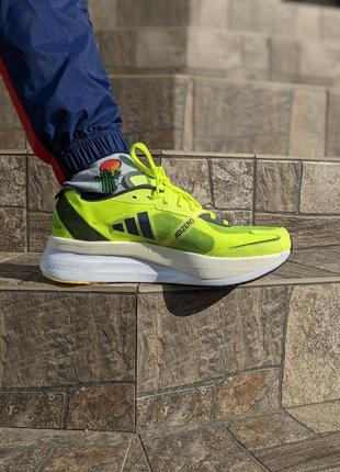 Adidas adizero boston 11 профессиональные беговые кроссовки с карбоном3 фото
