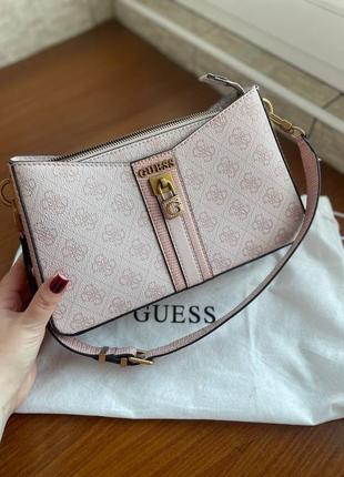 Сумка guess оригінал рожева