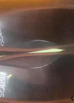 Балетки lolita milano бантзамш р40 нові італія