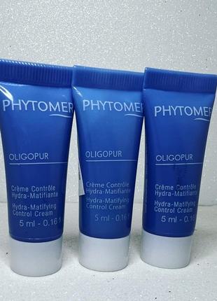 Зволожуючий матуючий крем-флюїд phytomer oligopur hydra-matifying control cream