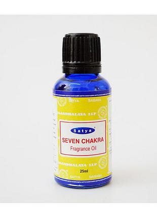 Ароматическое масло satya 25ml. семь чакр