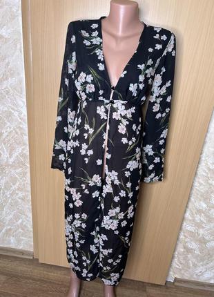 Легкое платье накидка пляжное