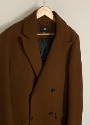 Пальто h&amp;m wool coat4 фото