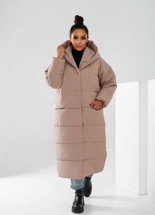 42-60р кольори зимове пальто плащівка батал великі розміри6 фото