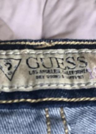 Трендовые темно-синие джинсы guess7 фото