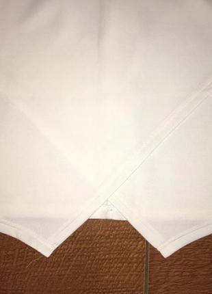 Стильная белья нарядная юбка на запах юбка-миди на запах. м.4 фото