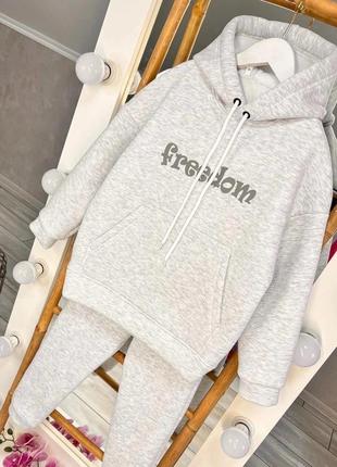 Теплый костюм на флисе