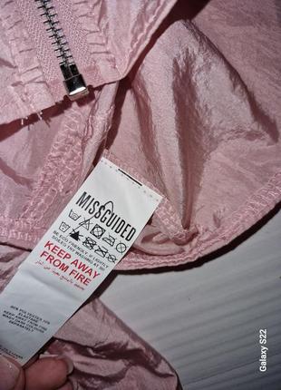 Нова рожева корсетна блуза р.148 фото