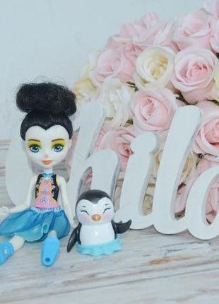 Фірмова лялька энчантималс балерина пингвин прина preena penguin ballerina enchantimals оригінал