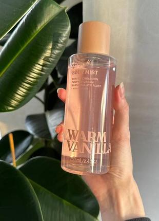 Парфюмированный спрей victoria’s secret pink warm vanilla body mist