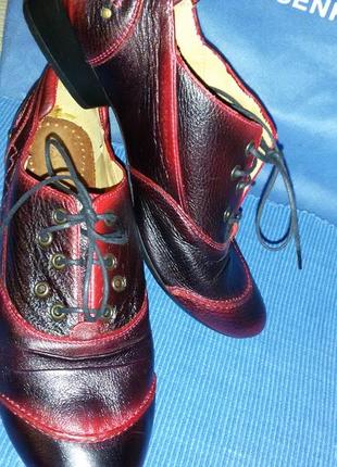 Шкіряні демісезонні туфлі японського бренду mayuka ,розмір 38 (24,6 см)2 фото