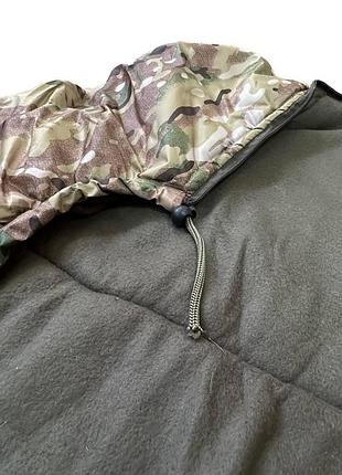Зимний спальник военный флис -25°c спальный мешок армейский теплый 200*80