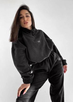 Флисовый спортивный костюм