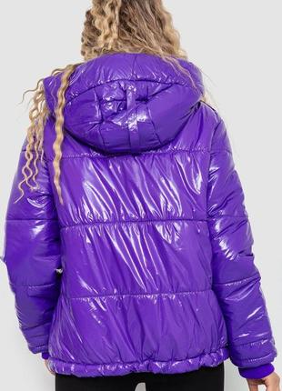 Куртка женская демисезонная, цвет фиолетовый, 235r20014 фото
