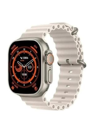 Смарт часы smart watch ultra 8 mini 41mm смарт-часы с украинским меню и функцией звонка