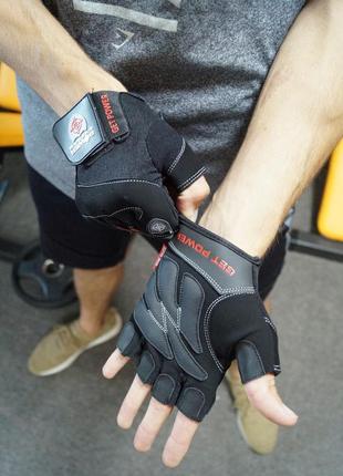 Перчатки для фитнеса спортивные тренировочные для тренажерного зала power system ps-2550 black m va-336 фото