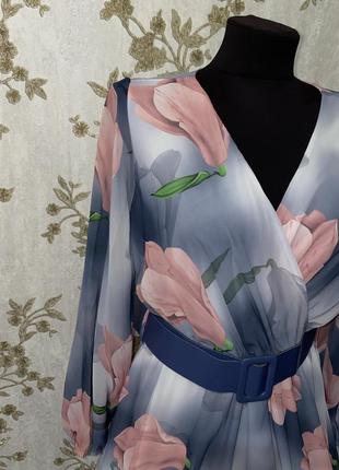 Нова сукня у квітковий принт2 фото