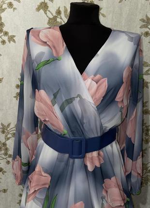 Нова сукня у квітковий принт6 фото