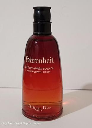 Christian dior "fahrenheit"-lotion af/sh 100ml