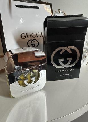 Жіночі парфуми gucci guilty platinum edition (гуччі гілті платінум едішн) туалетна вода 75 50 мл1 фото