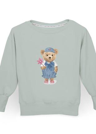 Світшот дорослий cebababy fluffy puffy (s/m) w-853-132-685, lizzy, м'ята