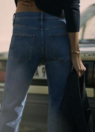 Zara прямые джинсы, штаны слим, брюки3 фото