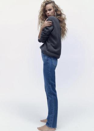 Zara прямі джинси, штани, брюки2 фото