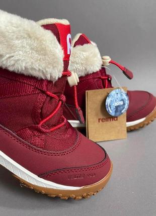 Стильные и теплые зимние ботинки reima samooja, размер 283 фото