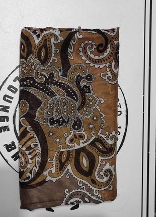 Стильный платок, платочек с принтом турецких огурцов и абстракцией, надписью enba3 фото