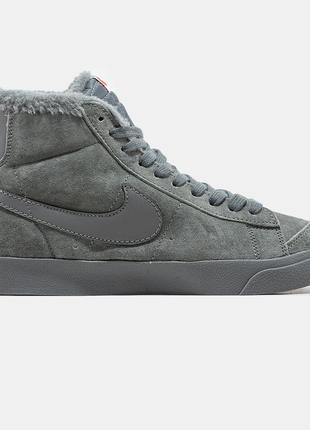 Зимние кроссовки nike blazer