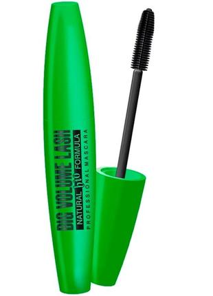 Тушь для ресниц natural bio formula серии big volume lash professional mascara 10мл