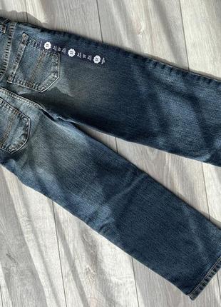 Джинсовые брюки для парня 5р джинсовые штаны трубы для мальчика 5р широкие джинсы для мальчика 5р7 фото