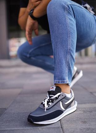 Nike ld waffle sacai black5 фото