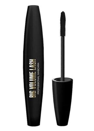 Тушь для ресниц eveline big volume lash черная, 9 мл1 фото