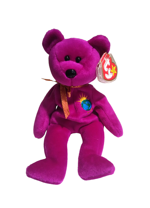 М'яка іграшка ведмідь ty beanie baby millennium 1999 рік