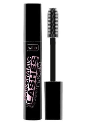 Туш для вій wibo panoramic lashes shine & volume, 11 мл