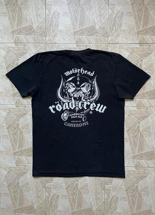 Футболка y2k rare vintage rock band tees motörhead big logo tee