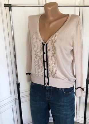Кофта с оборками,h&m,р.м 3