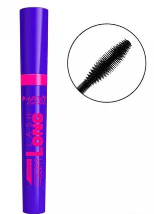 Maxi color туш для вій long lash secret, 10мл