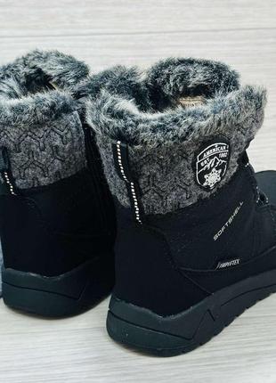Зимние термо-ботинки к девочкам2 фото