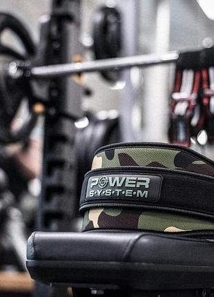 Пояс для тяжелой атлетики спортивный атлетический тренировочный power system...