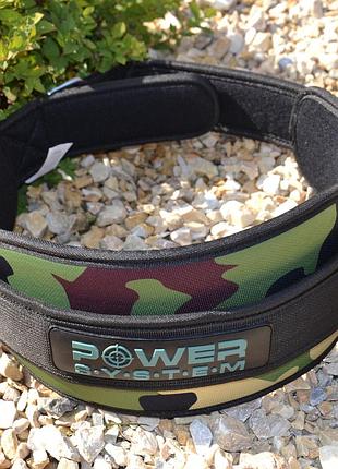 Пояс для тяжелой атлетики спортивный атлетический тренировочный power system...