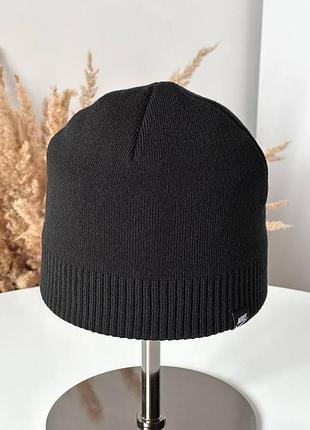 Шапка nike вязаная шерсть полный флис стиль класичный
