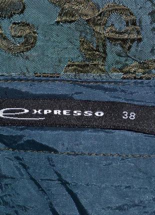 М/38 нарядная юбка expresso, ткань супер, жаккард5 фото