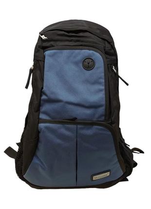 Чоловічий рюкзак onepolar ble1295 blue міський 25 літрів