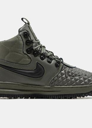 Nike lunar force 1 duckboot 17 haki (хутро)