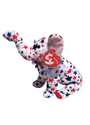 Мягкая игрушка слон ty beanie baby righty2 фото