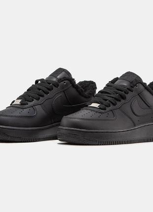 Кроссовки зимние 💨 теплые кеды nike air support 1 мех