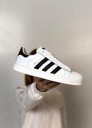 😍Детские кроссовки девочке Running adidas superstar black😍3 фото
