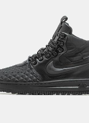 Кроссовки зимние мужские nike lunar force 1 duckboot мех❄️2 фото